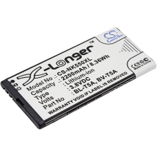Reemplazo de batería compatible para Nokia BL-T5A,BV-T5A