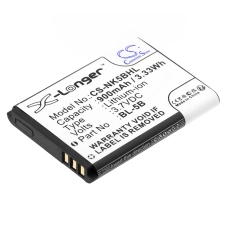 Reemplazo de batería compatible para Alcatel BL-5B,BL-5V,BLI-885,BTA002,CEL10028...