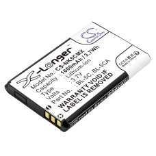 Reemplazo de batería compatible para Nokia BL-5C,BL-5CA,BL-6SP