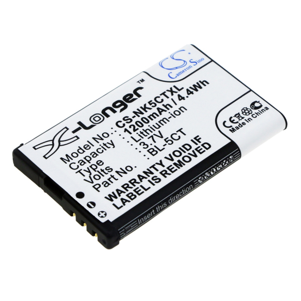 Batería del teléfono móvil Nokia C5-00