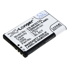 Reemplazo de batería compatible para Nokia BL-5CT