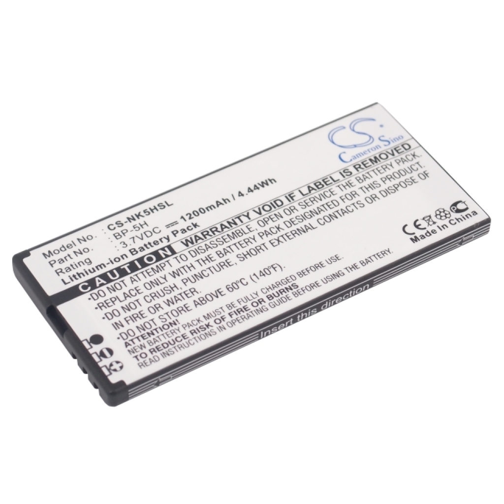 Batería del teléfono móvil Nokia CS-NK5HSL