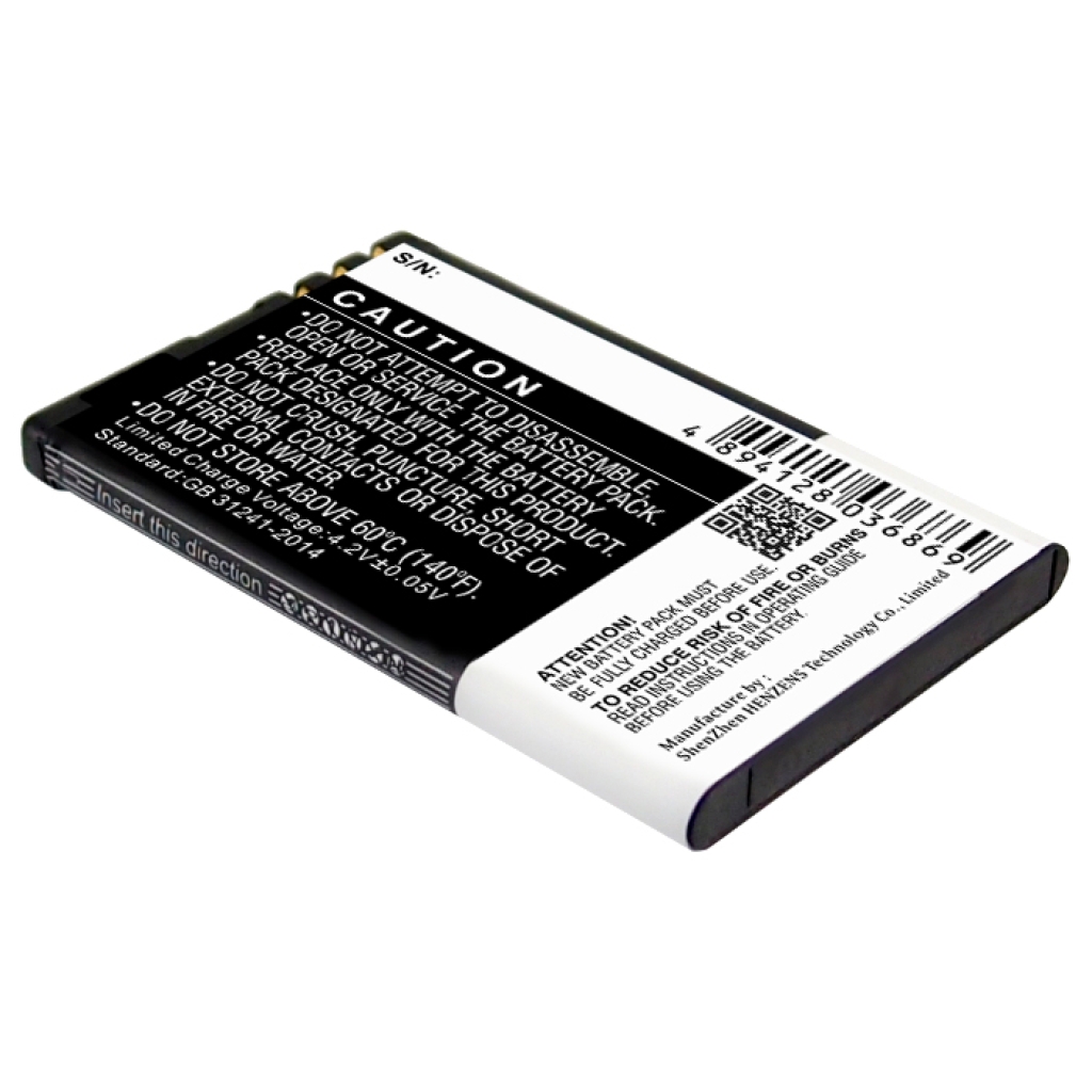 Batería del teléfono móvil Nokia N900