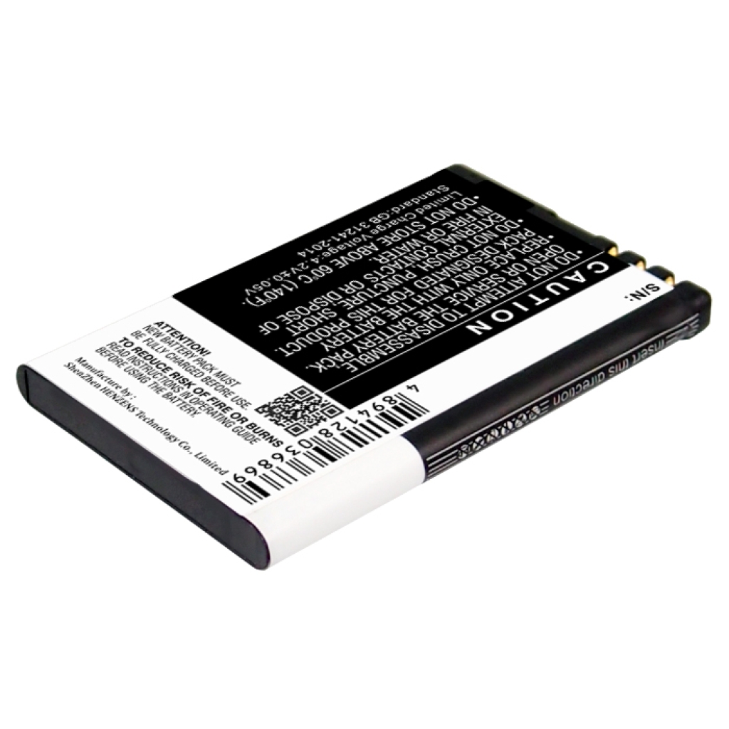 Batería del teléfono móvil Nokia N900
