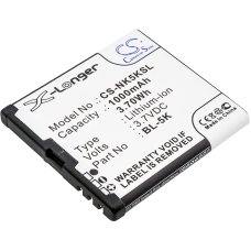 Reemplazo de batería compatible para Nokia BL-5K,BL7203