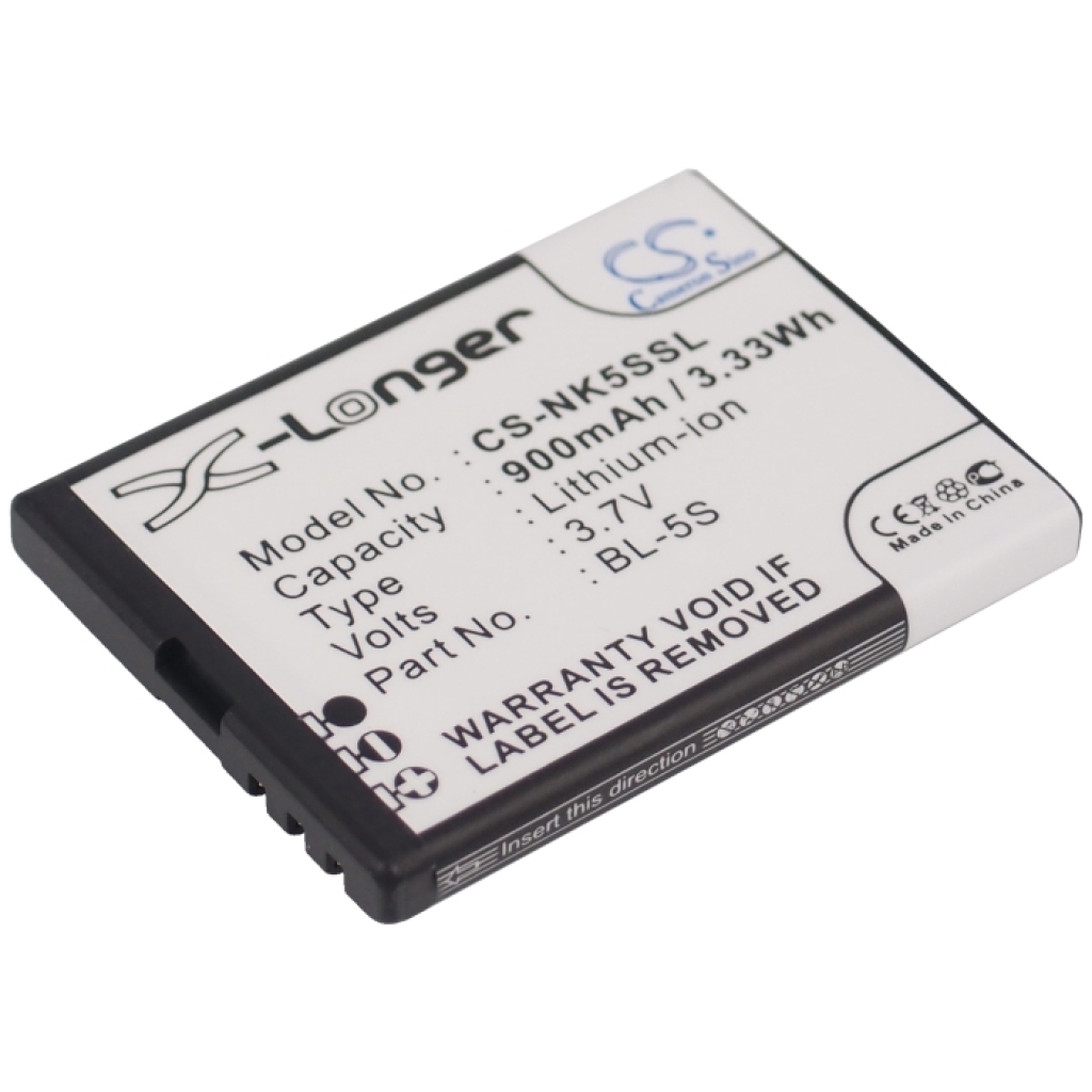 Batería del teléfono móvil Nokia CS-NK5SSL