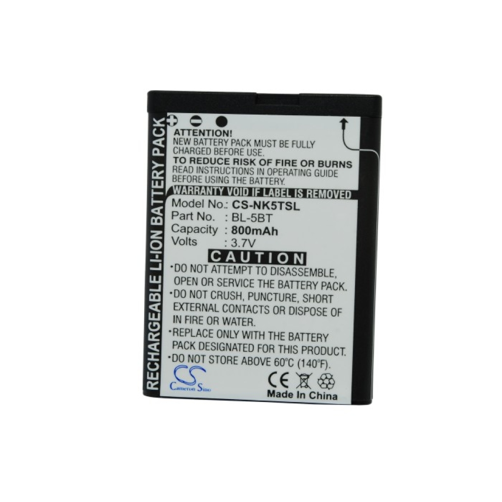 Batería del teléfono móvil Nokia 2600 classic