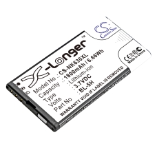 Reemplazo de batería compatible para Nokia BL-5H