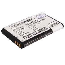 Reemplazo de batería compatible para Nokia BL-6C,LBAT100,LBAT1000