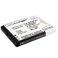 Reemplazo de batería compatible para Nokia BL-6F,N6F10T
