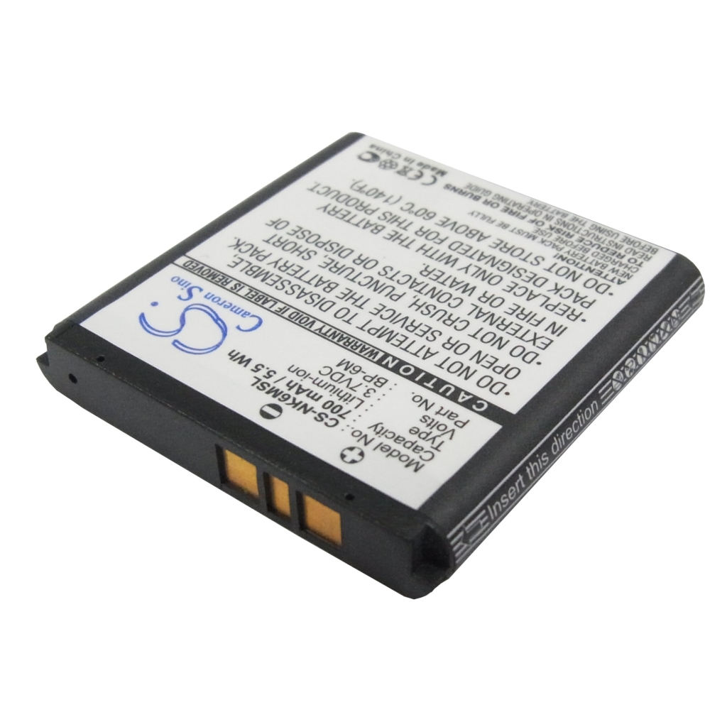 Batería del teléfono móvil Nokia N73 Music Edition