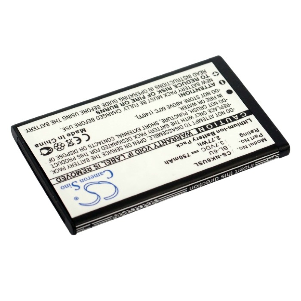 Batería del teléfono móvil Nokia CS-NK6USL
