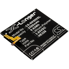 Reemplazo de batería compatible para Nokia HE328