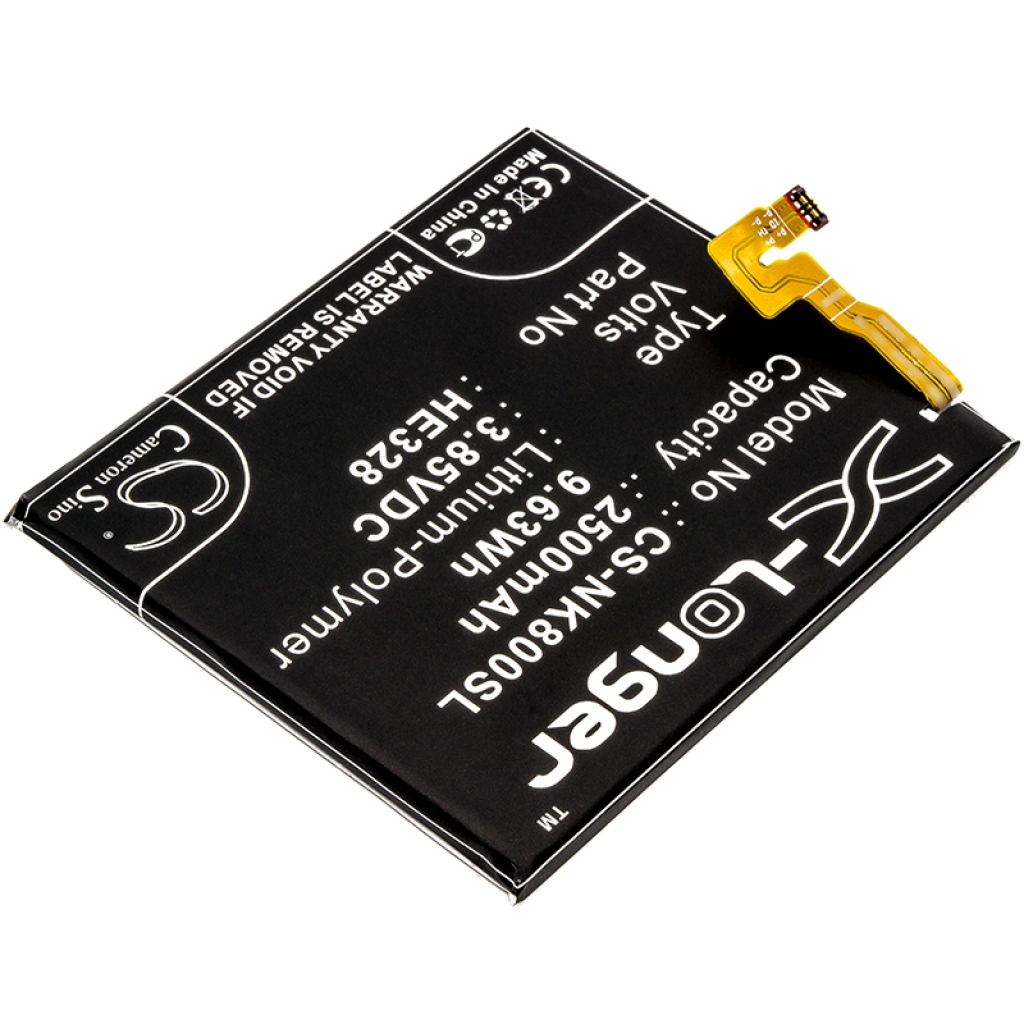 Batería del teléfono móvil Nokia CS-NK800SL