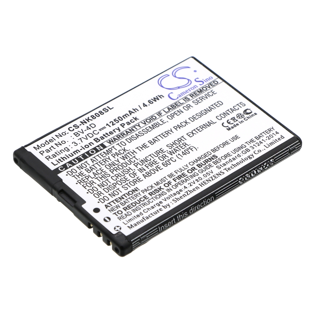 Batería del teléfono móvil Nokia N9
