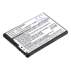 Reemplazo de batería compatible para Nokia BV-4D