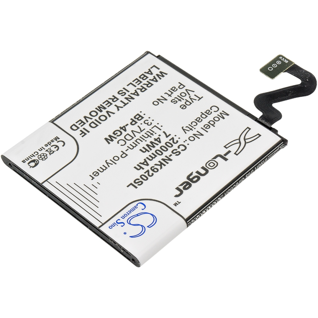 Batería del teléfono móvil Nokia CS-NK920SL