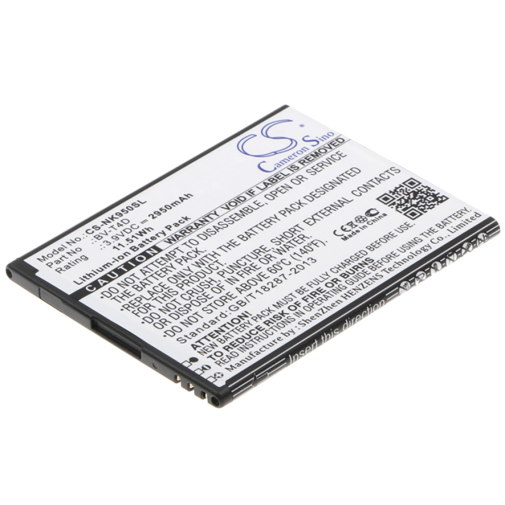 Baterías Sustituye BV-T4D