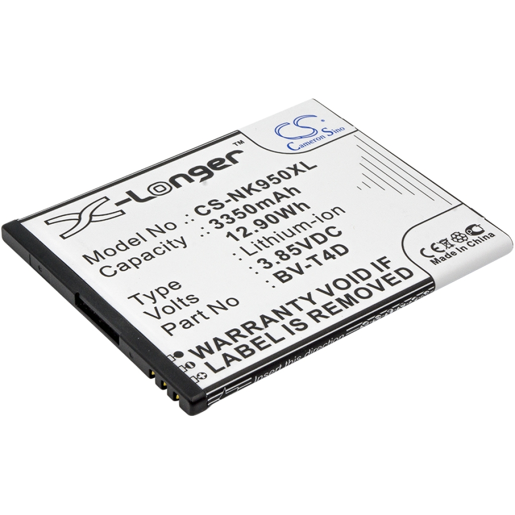 Baterías Sustituye BV-T4D