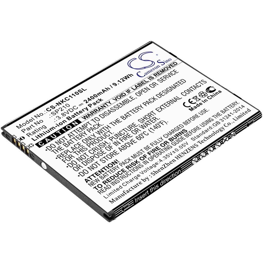 Batería del teléfono móvil Nokia CS-NKC110SL