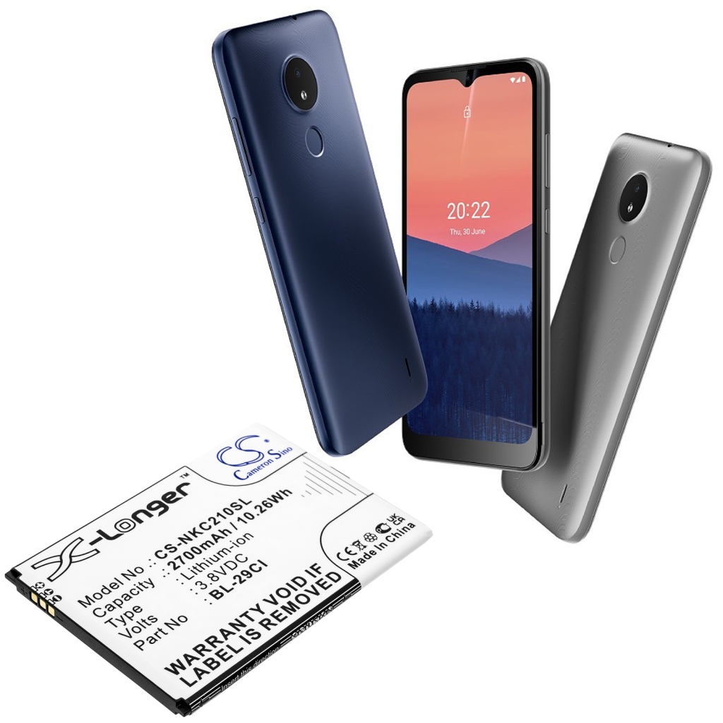 Batería del teléfono móvil Nokia CS-NKC210SL