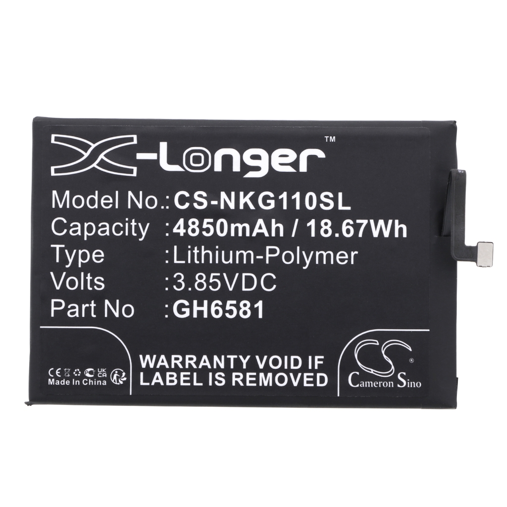 Batería del teléfono móvil Nokia CS-NKG110SL