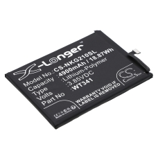 Reemplazo de batería compatible para Nokia WT341