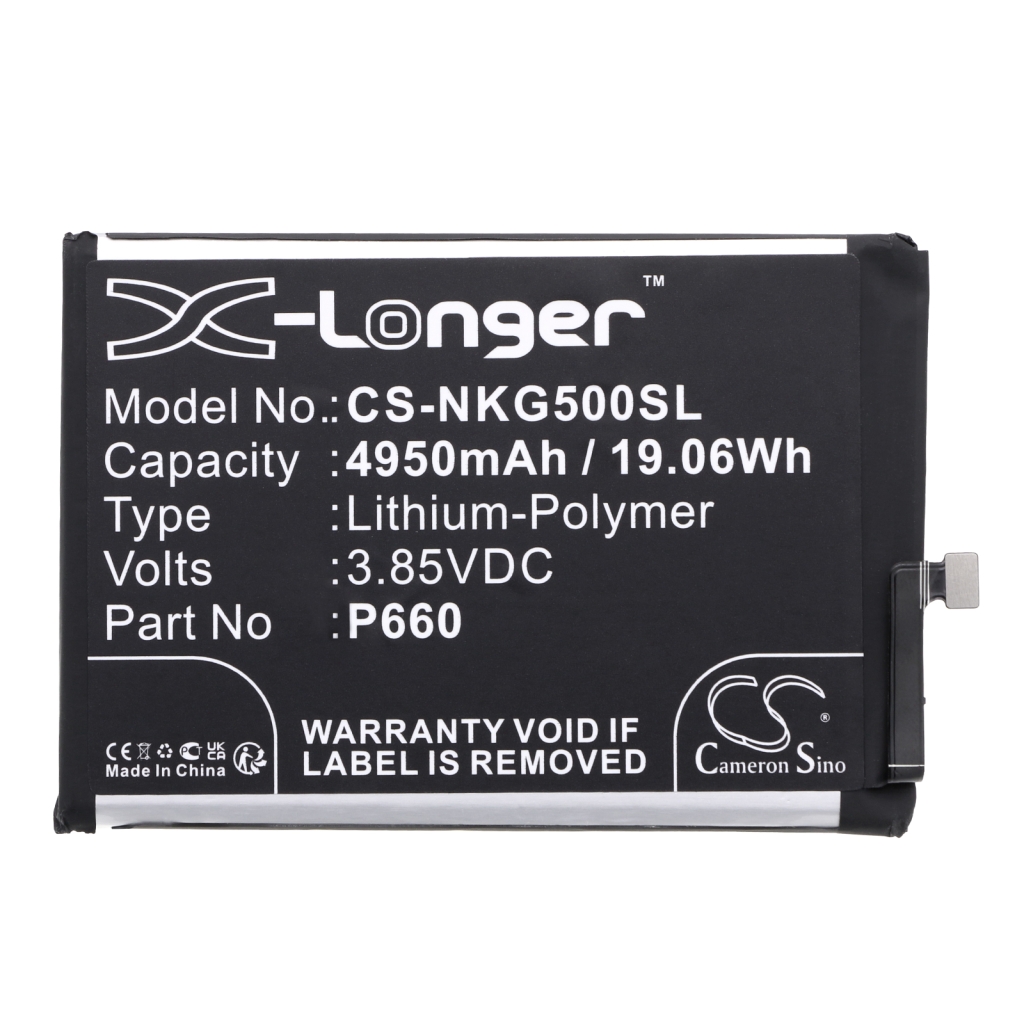 Batería del teléfono móvil Nokia CS-NKG500SL