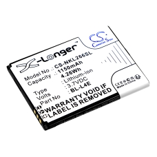 Reemplazo de batería compatible para Nokia BL-L4E