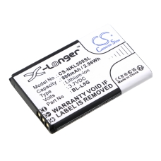 Reemplazo de batería compatible para Nokia BL-L5G