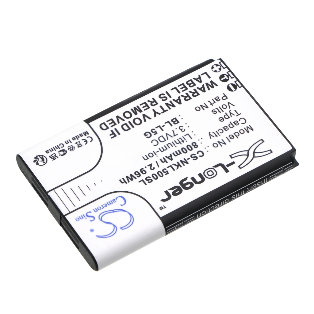Batería del teléfono móvil Nokia CS-NKL500SL