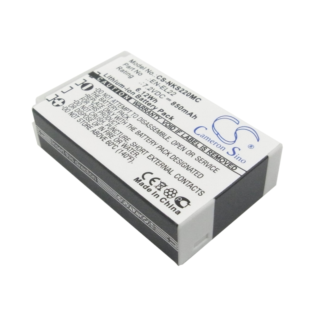 Batería de la cámara Nikon CS-NKS220MC