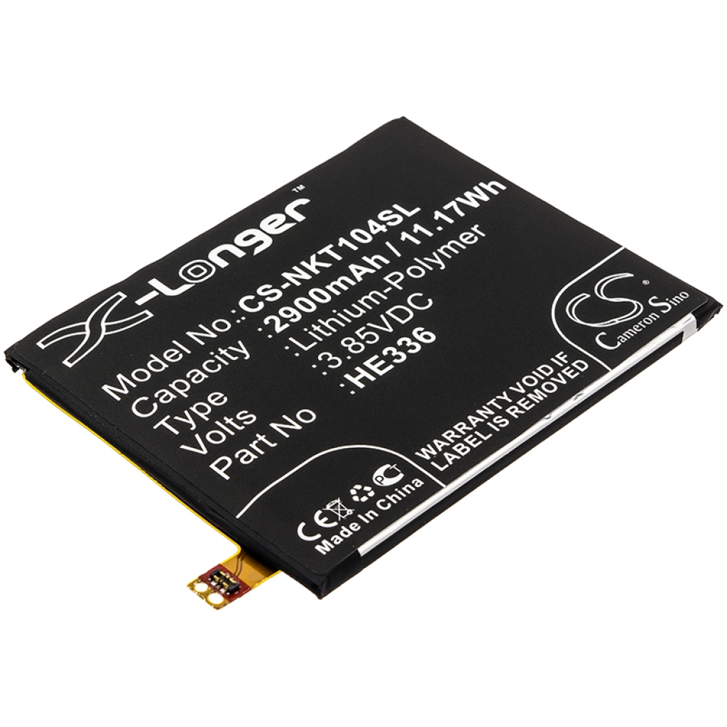 Batería del teléfono móvil Nokia CS-NKT104SL