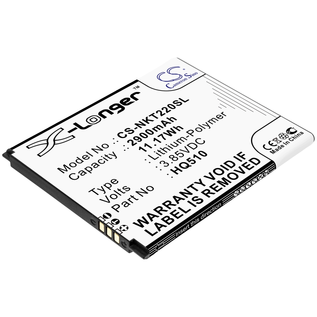Batería del teléfono móvil Nokia CS-NKT220SL