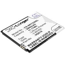 Reemplazo de batería compatible para Nokia HQ510