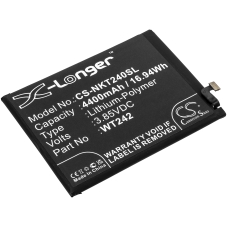 Reemplazo de batería compatible para Nokia WT242