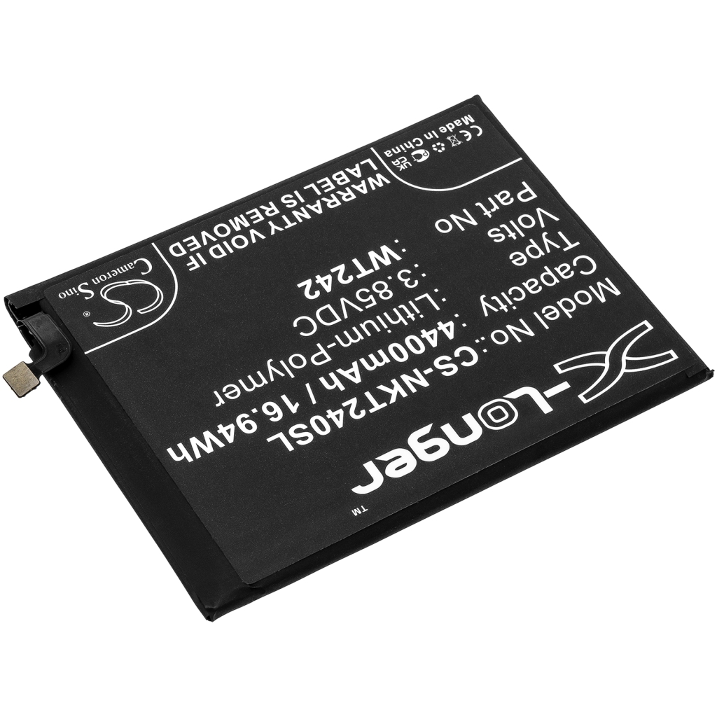 Batería del teléfono móvil Nokia CS-NKT240SL