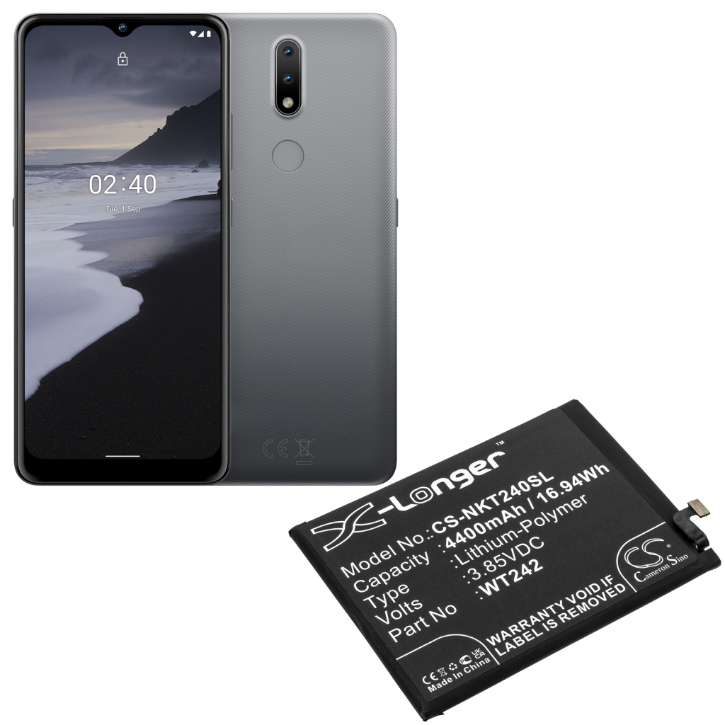 Batería del teléfono móvil Nokia CS-NKT240SL