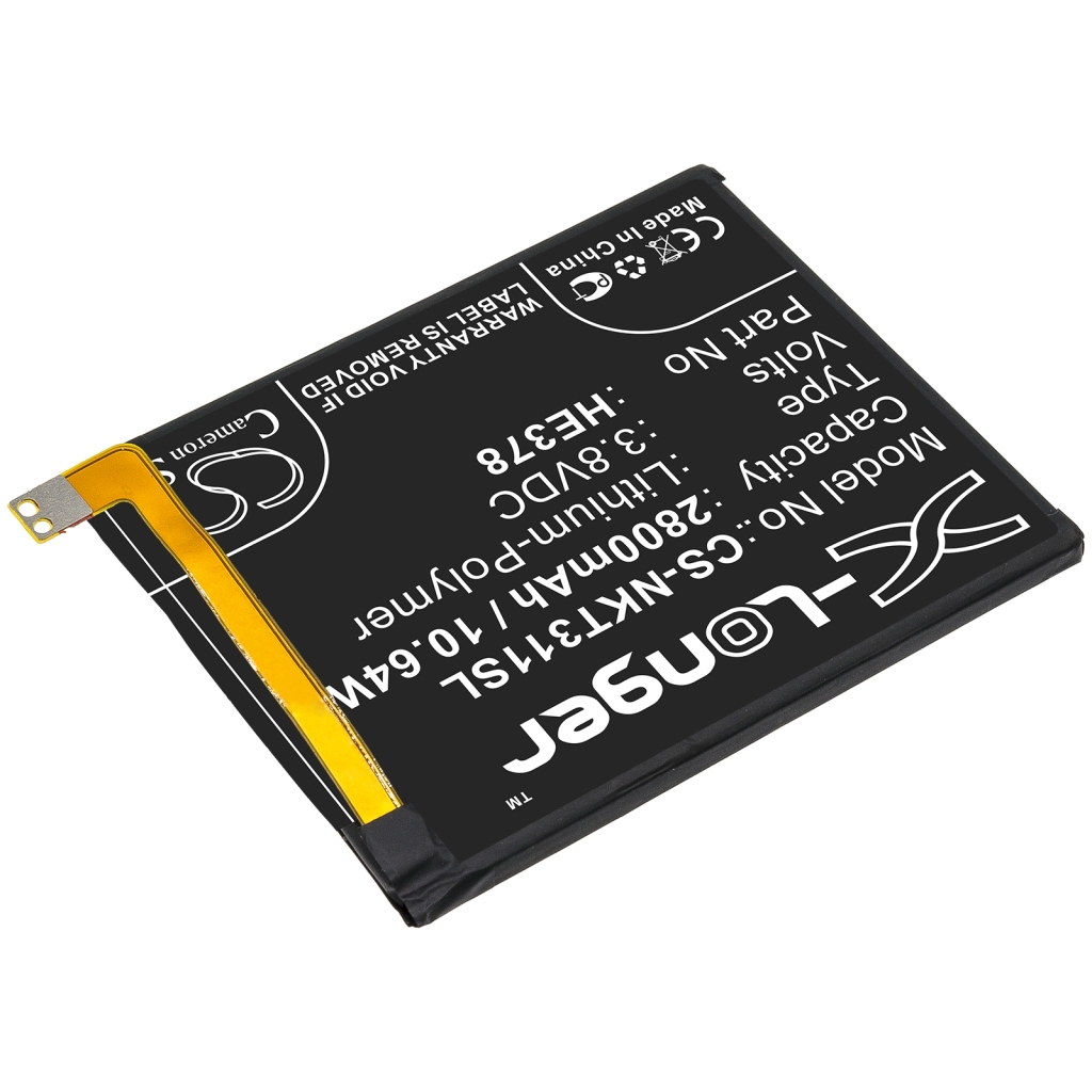 Batería del teléfono móvil Nokia CS-NKT311SL