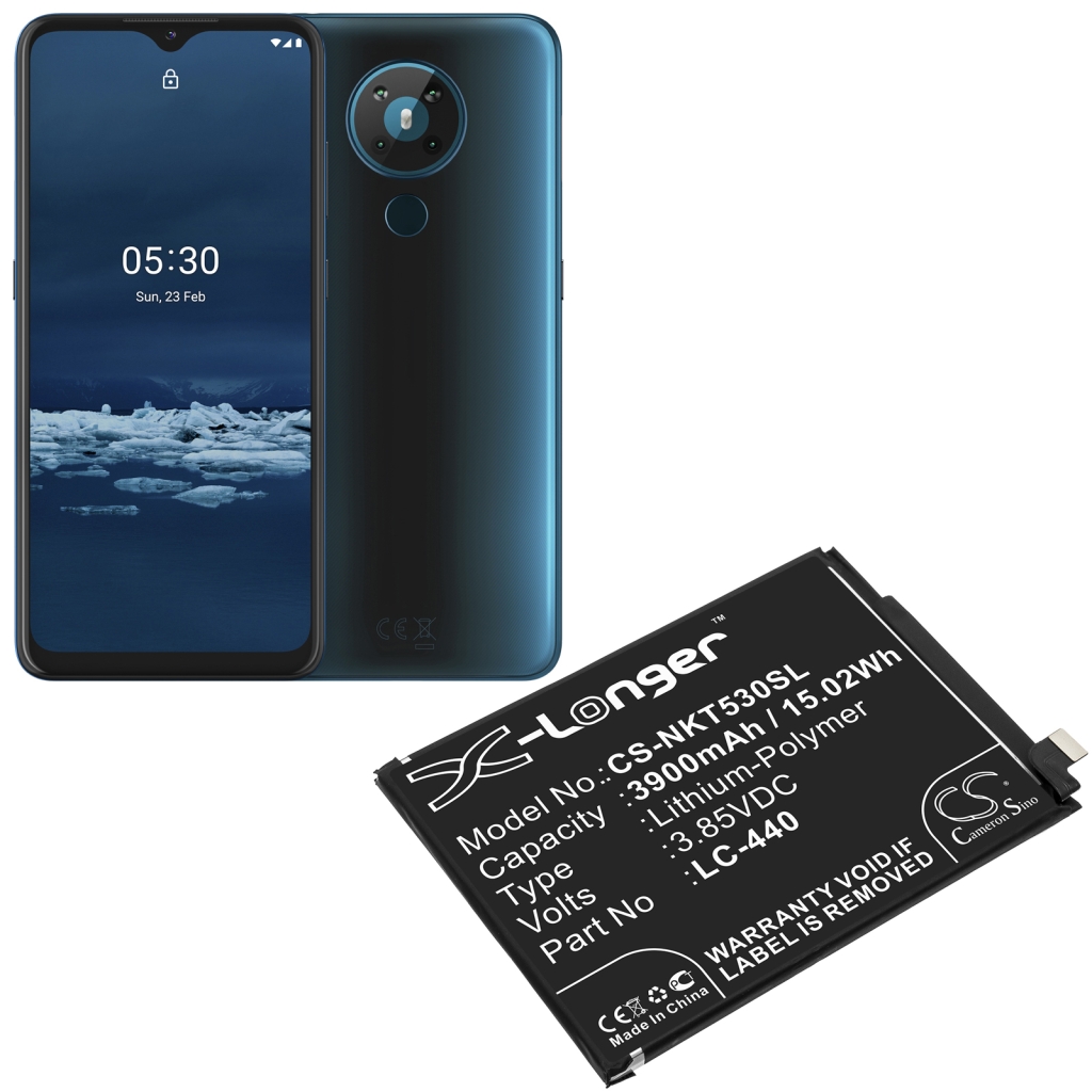Batería del teléfono móvil Nokia CS-NKT530SL