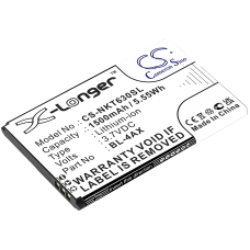 Reemplazo de batería compatible para Nokia BL-4AX,BL-4XL