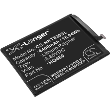 Reemplazo de batería compatible para Nokia HQ480