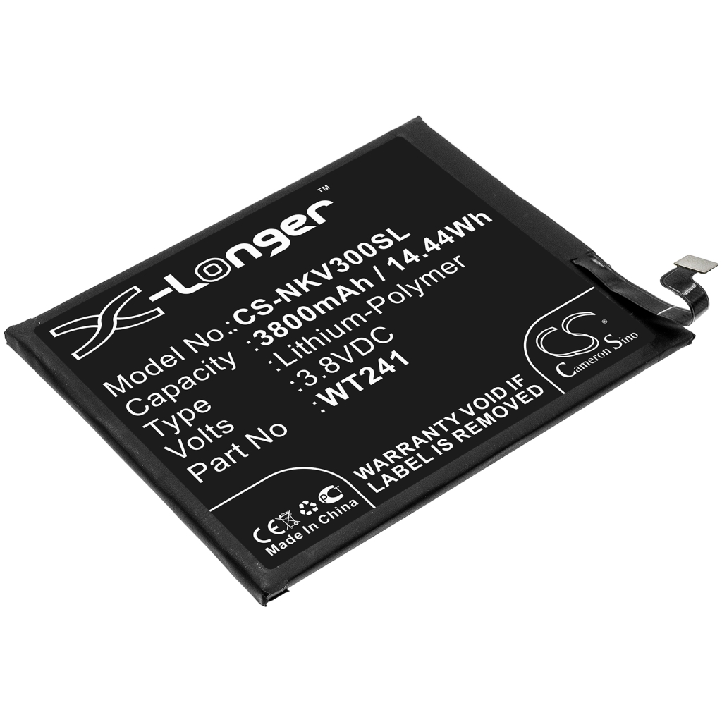 Batería del teléfono móvil Nokia CS-NKV300SL