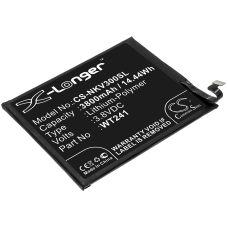 Reemplazo de batería compatible para Nokia WT241