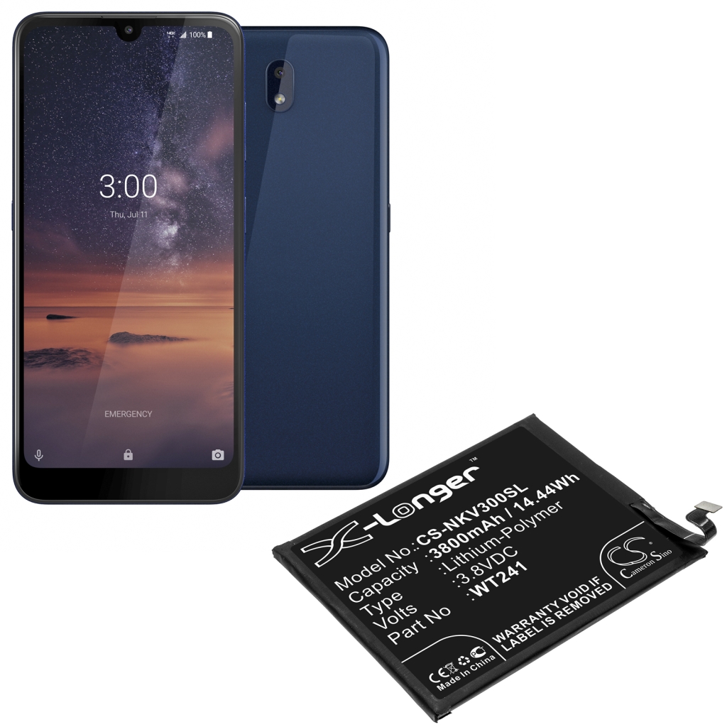 Batería del teléfono móvil Nokia CS-NKV300SL