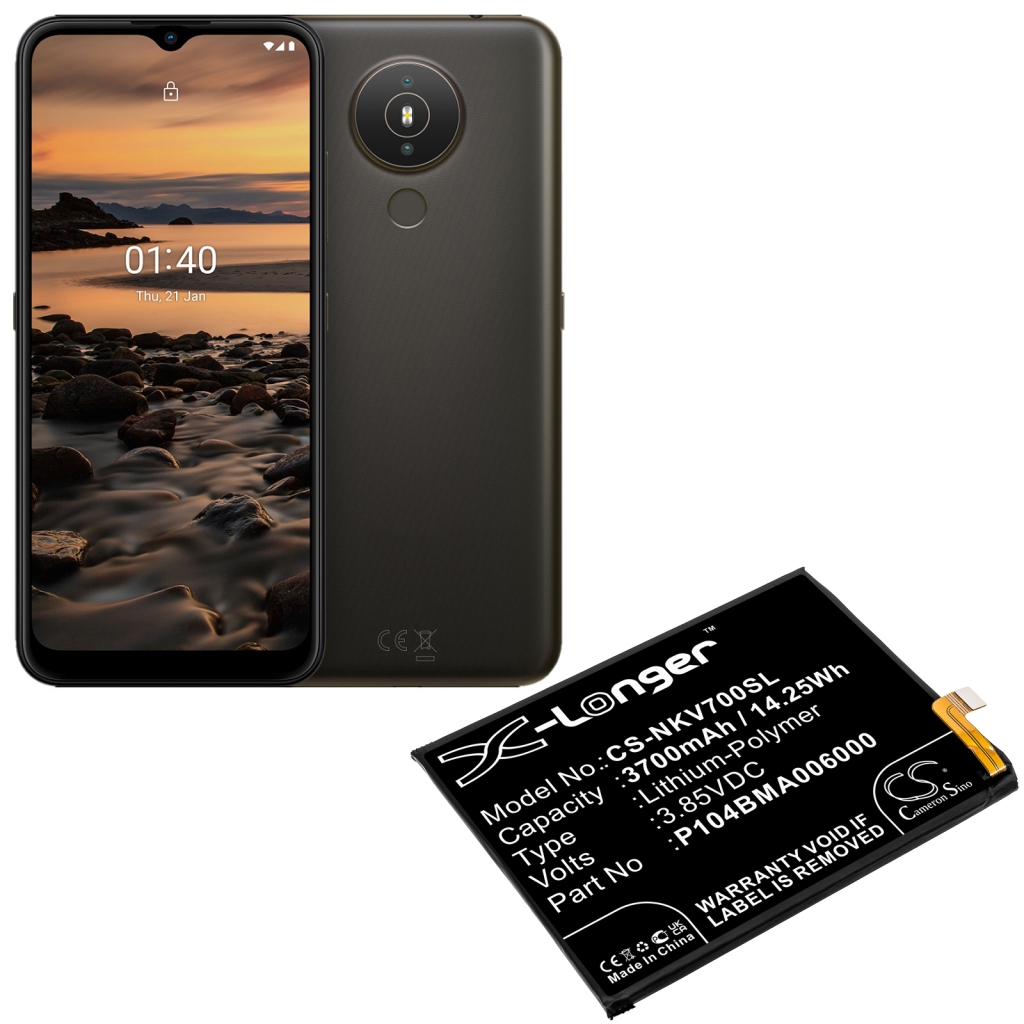 Batería del teléfono móvil Nokia CS-NKV700SL