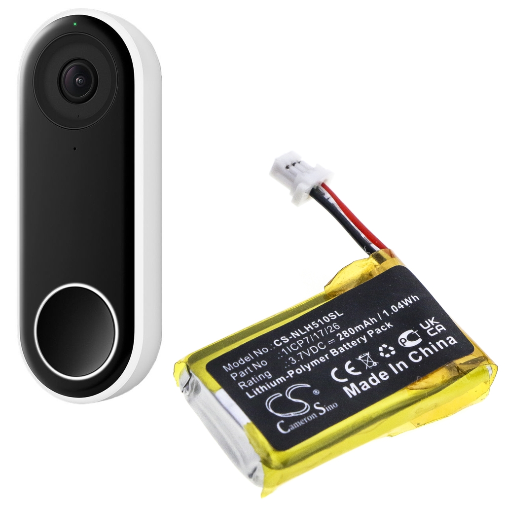 Batería de la cámara de seguridad del hogar Nest CS-NLH510SL