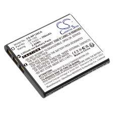 Reemplazo de batería compatible para CASIO NP-120,NP-120DBA