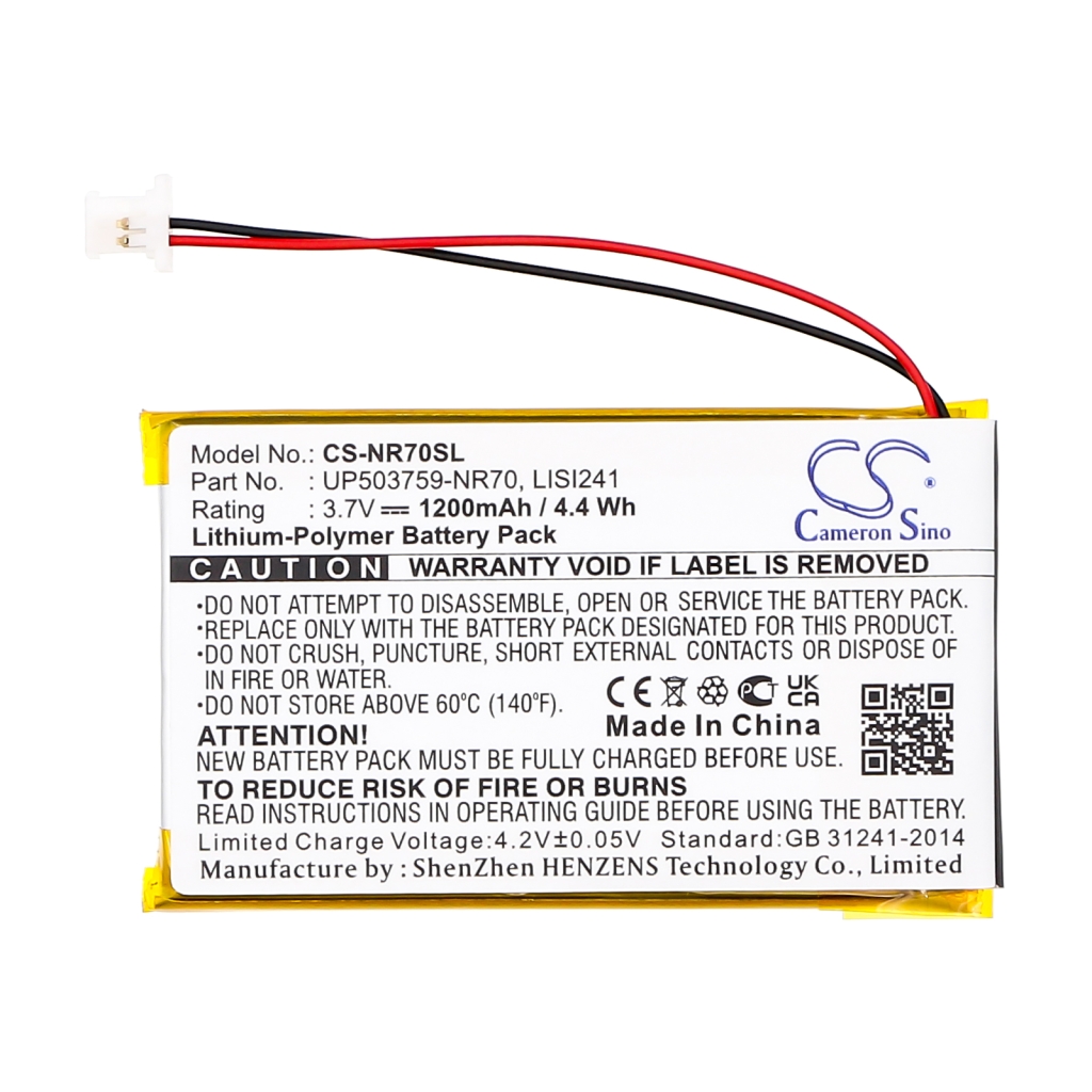 Batería de la tableta Sony CS-NR70SL