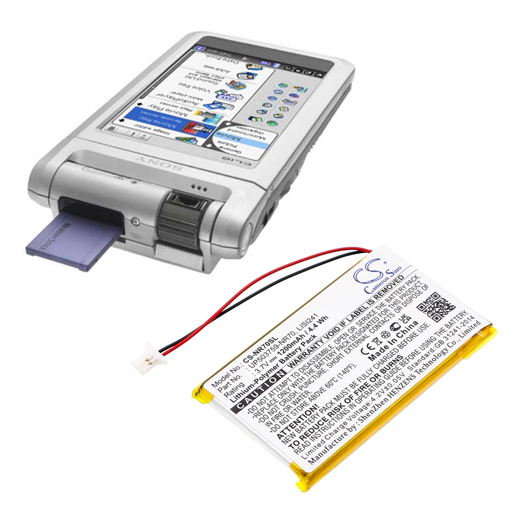 Batería de la tableta Sony CS-NR70SL